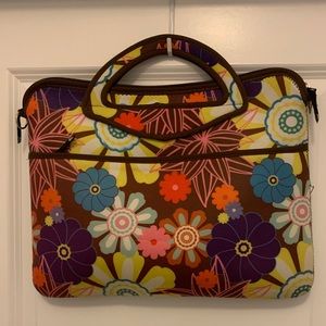 Laptop computer bag! Cute pattern! Like NEW!